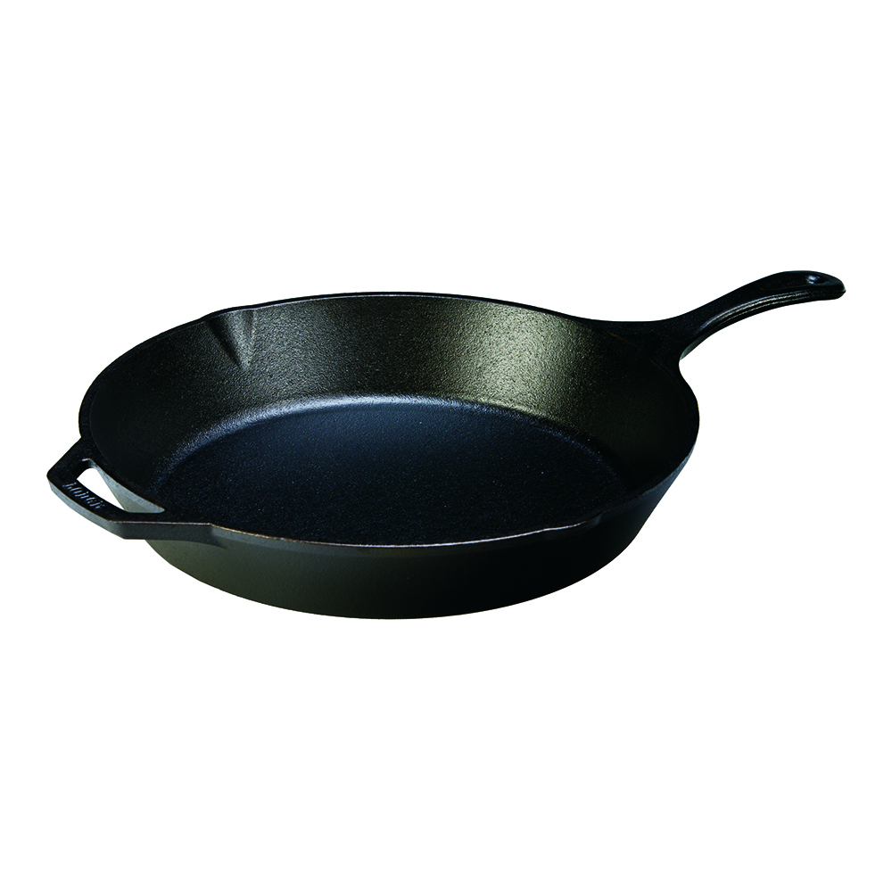 SEASONED 13.25"IRON SKILLET(2)