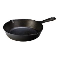 Lodge L5SK3 Induction Skillet, Black, Cast Iron - 8" x 2"