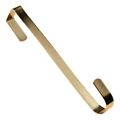 METAL DOOR HANGER - GOLD -12"