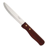 LibertyWare SKWJR Jumbo Steak Knife, Stainless Steel/Wood -
5"