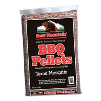 Bear Mountain BMFPMESQUITE Texas Mesquite BBQ Pellets - 20
lb