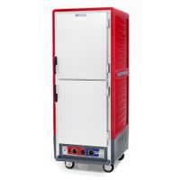 Metro C539-HDS-U C5 3 Series Heated Holding Cabinet, Dutch
Solid Doors, Red - 31-1/2" x 27-5/8" x 71"
