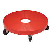 Micro Matic KD300 Keg Dolly, Red, Plastic - 250 lb