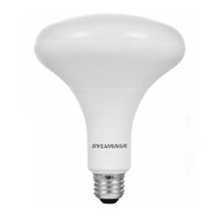 Sylvania 79147 LED Light Bulb, Screw, Clear - 10W