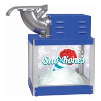 Nemco GS1550 Sno-Kone Machine, Stainless Steel/Glass - 24" x
15" x 26"