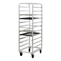 New Age Industrial 97743 Tray Transport/Retrieval Rack,
Aluminum - 30" x 20-3/8" x 69-5/8"
