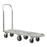 New Age Industrial 1183 Low Boy Stock Cart, Aluminum -
56-1/2" x 16" x 41-1/4"