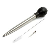 Norpro 5898 Baster W/Needle & Cleaning Brush, Stainless
Steel - 11"