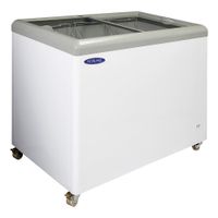 Nor-Lake FTB43-9 Flat Lid Display Freezer, Sliding Doors,
White - 115V