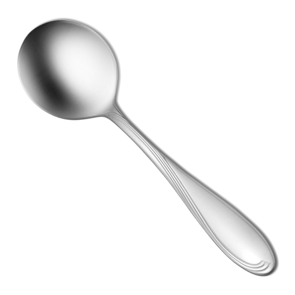 SCROLL BOUILLON SPOON (3)