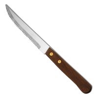 Delco B615KSSF Econoline Steak Knife, Stainless Steel/Wood -
8-1/2"