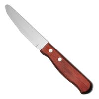 Delco B770KSSK Elite Montana Steak Knife, Stainless
Steel/Wood - 9-3/4"