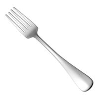 Oneida T148FDIF Baguette European Table Fork, 18/10
Stainless Steel - 8-5/8"