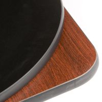 Oak Street MB3636 Reversible Tabletop, Mahogany/Black,
Melamine - 36" x 36" *Discontinued*