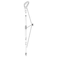 Bissell PR8100-BS1 Replacement Handle & Tube Assembly for
Bissell Sweeper, Plastic