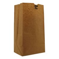 Duro 13200980 Paper Grocery Bag, Brown, Shorty #40 - 25 lb