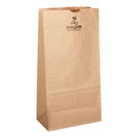 Duro Bag 18416 Double Life Grocery Bag, 40#, Kraft, Paper -
16 lb