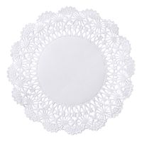 Hoffmaster 500233 Cambridge Lace Doilies, White, Paper - 4"