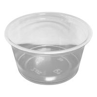 Portion Cup, Clear, Plastic - 1-1/2 oz