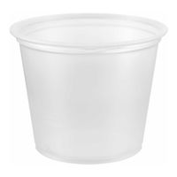 Portion Cup, Clear, Plastic - 5-1/2 oz