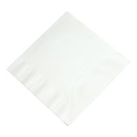 Paterson Pacific 1079312B Dinner Napkins, 3-Ply, White,
Paper - 17" x 17"