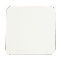 Beverage Coasters BC35PW-SQ Square Coaster, White, Paper -
3-1/2"