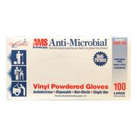 790300 Disposable Powdered Gloves, Vinyl - Large
*Discontinued*