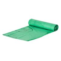 Compost Can Liner, Green, 0.80 Mil - 64 gal; 47" x 60"
