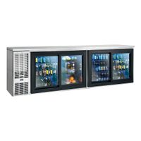 Perlick SDBS108 Sliding Door Refrigerated Back Bar Cabinet,
Stainless Steel - 108" x 24-3/4" x 34-4/7"