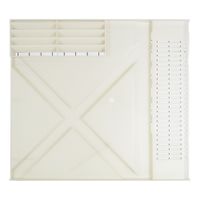 Amana 59004008 Grease Shield for Microwave, White, Plastic