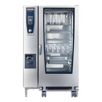 **Rational B228206.19E636 SelfCooking Center Gas Combi
Oven/Steamer, Mobile Unit, Stainless Steel - 41-1/4" x
42-5/8" x 70-1/8" (CAN ONLY)