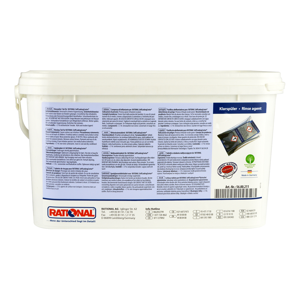 RINSE AID TABLETS SILVER (50)