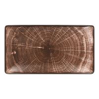 RAK Porcelain WDEDRG33OB Wood Art Rectangular Plate, Oak
Brown, Porcelain - 13" x 7"