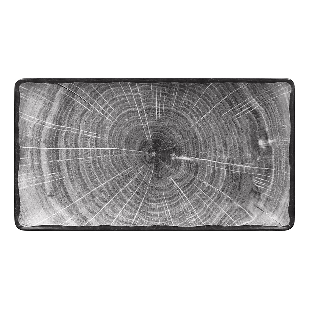 WOOD ART PLATE 13X7 B.GRAY(.5)