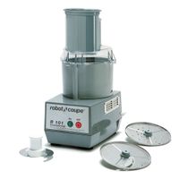 Robot Coupe R101P Combination Food Processor, Gray,
Stainless Steel/Plastic - 2-1/2 qt