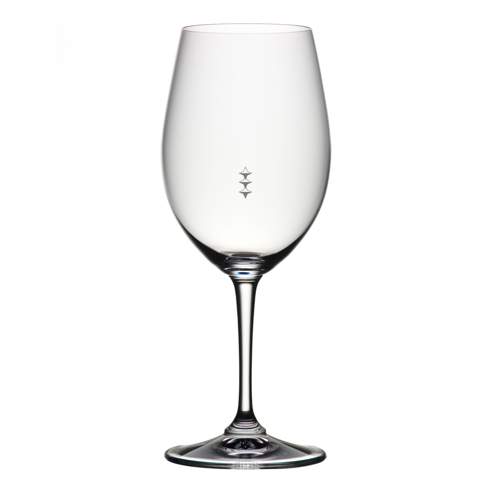 WINE GLASS W/LINES (1)