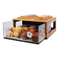 Rosseto BD105 Stackable Large Building Block Drawer, Natural
Finish, Bamboo - 16" x 14-3/4" x 7-1/2"
