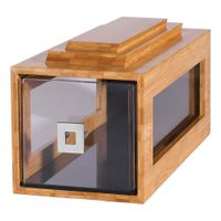 Rosseto BD106 Stackable Small Building Block Drawer, Natural
Finish, Bamboo - 8" x 14-3/4" x 7-1/2"