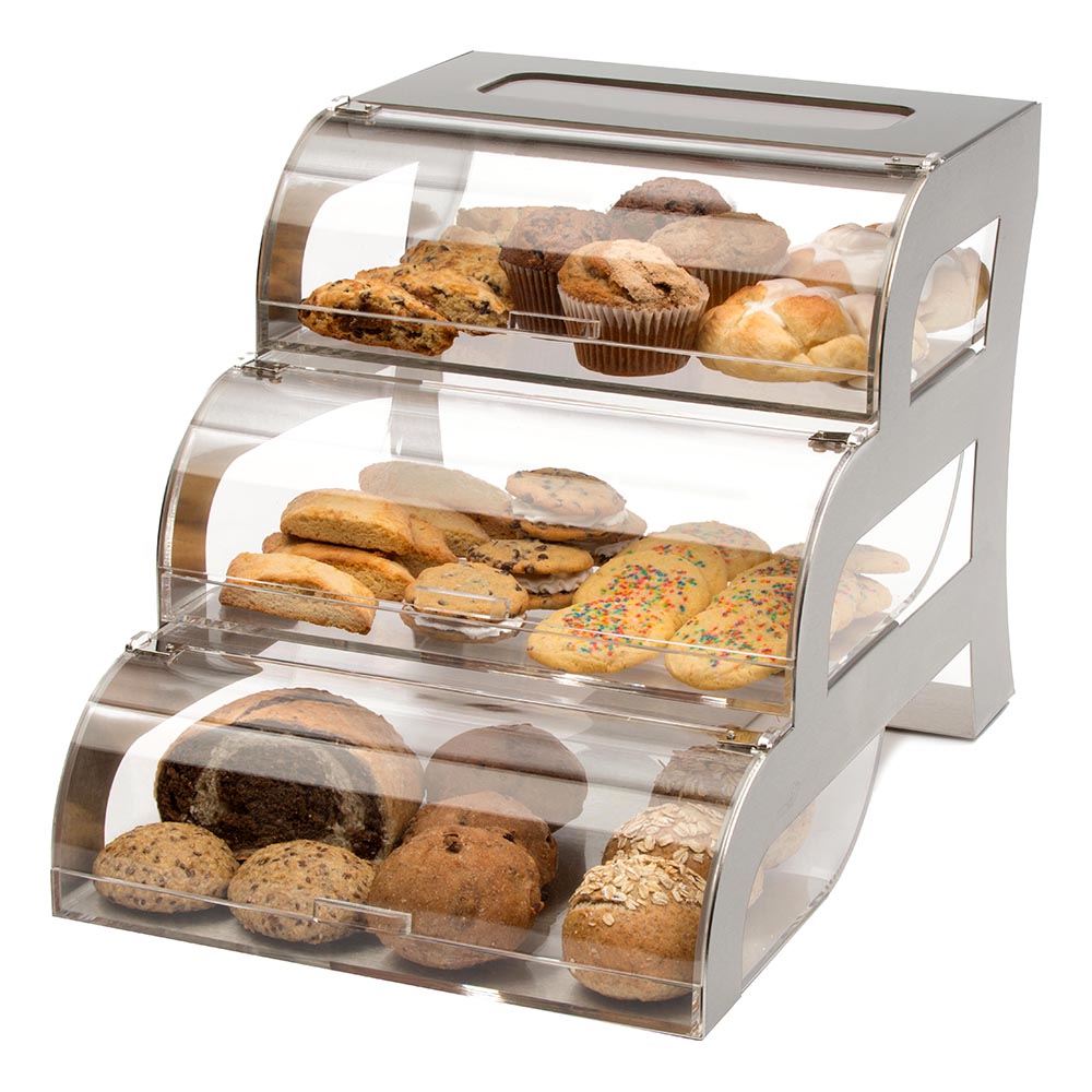 BAKERY STAND ACRYLIC 3-TIER