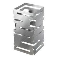 Rosseto D62077 Square Multi-Level Skycap Riser, Stainless
Steel - 6" x 6" x 12"