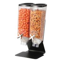 Rosseto EZ50299 EZ-PRO H2B Countertop Dispenser,
Transparent/Black, ABS/Steel - (2) 1 gal