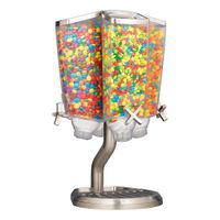 Rosseto EZP2760 Countertop Carousel EZ-PRO C4L Dispenser,
Stainless Steel - (4) 1 gal