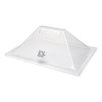 Rosseto SA124 Large Rectangular Pyramid Cover, Clear,
Acrylic - 21" x 15-1/5" x 8"