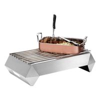 Rosseto SK045 6-Piece Rectangular Diamond Multi Chef Kit,
Stainless Steel - 26" x 15-3/4" x 7-1/2"