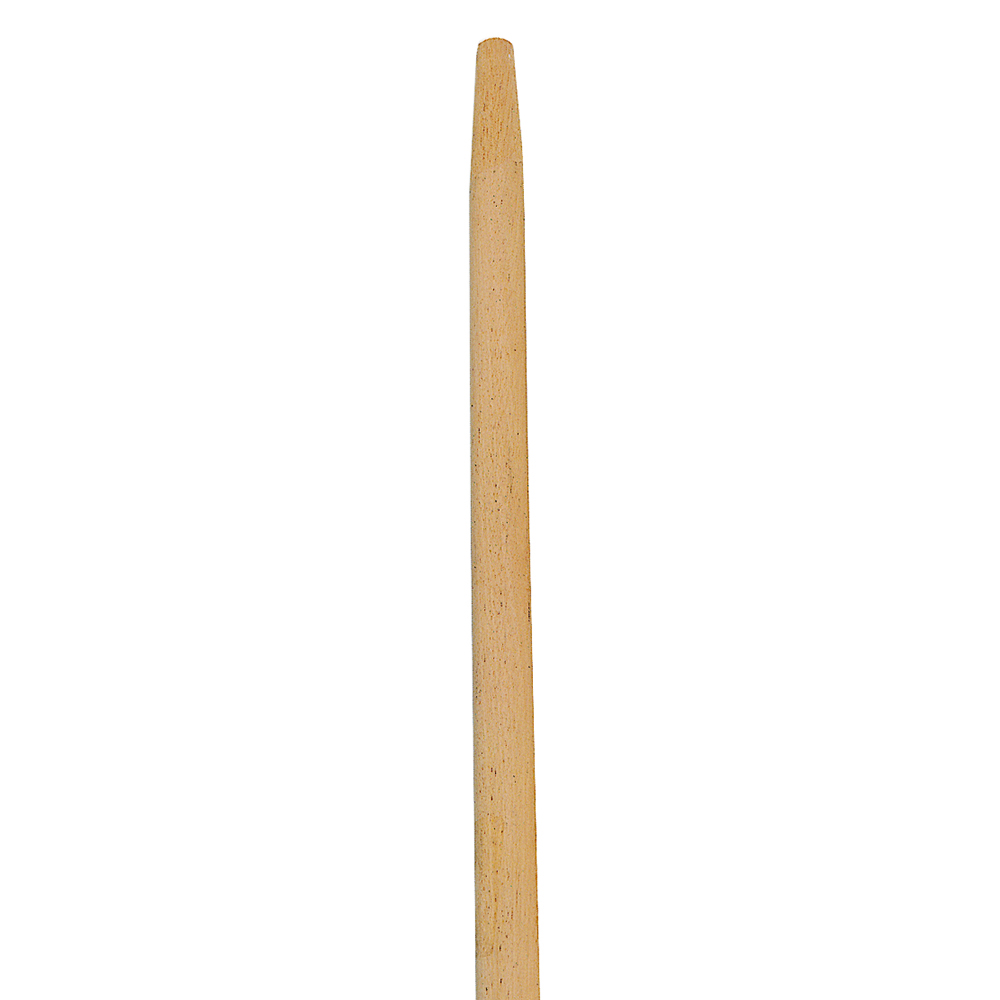 60"WOOD BROOM HNDL TAPERED(12)