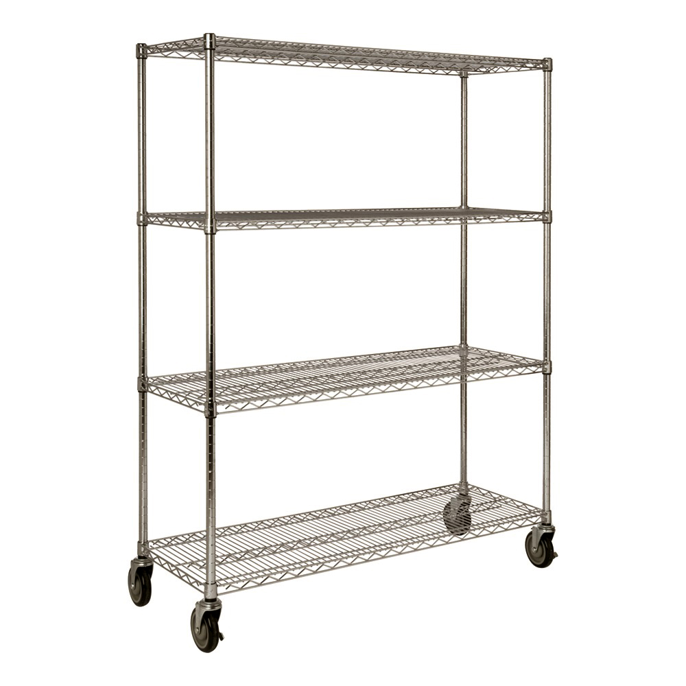 MOBILE RACK 4 SHELF