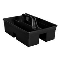 Rubbermaid 1880994 Executive Carry Caddy, Black, Plastic -
15-1/4" x 10-3/4" x 6-1/2"