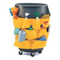 Rubbermaid FG264200 32/44 Gallon Brute Container Caddy Bag,
Yellow, Vinyl - 20"