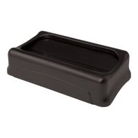 Rubbermaid FG267360BLA Slim Jim Container Swing Lid, Black,
Plastic - 20-1/2" x 11-2/5"