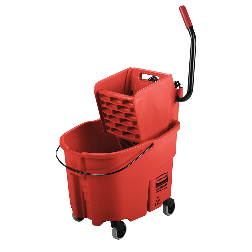 35 QT RED MOP BUCKET (1)